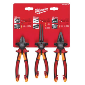 VDE 3pcs Plier Set
