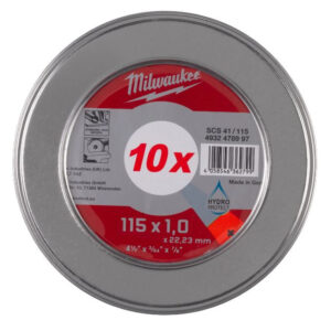 Cut.W Pro+ SCS41 115x1.0mm Disc MetalBox-10pc