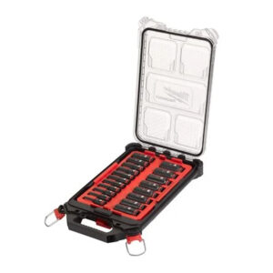 3/8 PACKOUT IMPACT SOCKET SET - 19 PC