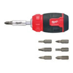 8 in 1 Compact Multi-Bit Screwdriver