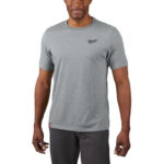 HYBRID (L) T-SHIRT SHORT SLEEVE GREY