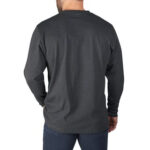 WORK T-SHIRT LONG SLEEVE - GREY - Image 3