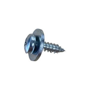 Q2214816 - Cross recessed pan head tapping screw and large washer assembly